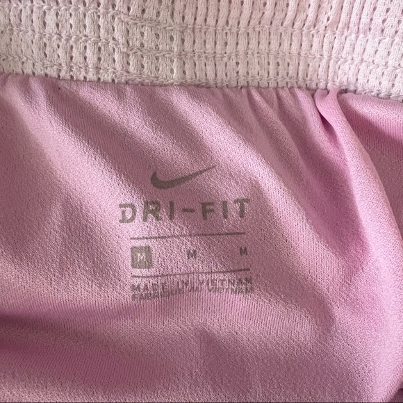 Nike Pink Lined Running Shorts - Picture 3 of 6